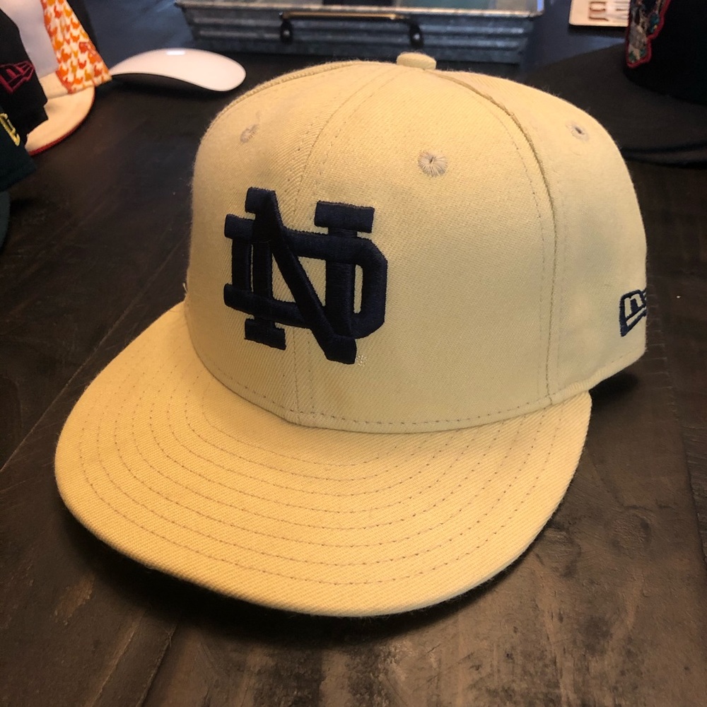 Notre Dame Gold and Navy Authentic New Era